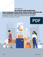 Susunan Dalam Satu Naskah UU PPN Sebagaimana Diubah Terakhir Dengan UU HPP