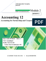 2022 - Accounting 12 Activity 2