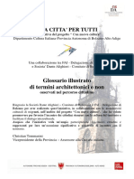 Glossario Termini Architettonici