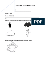 Examen Bimestral de Comuni