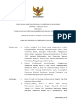 PMK No. 10 TH 2022 TTG Penetapan Dan Perubahan Penggolongan Psikotropika-Signed