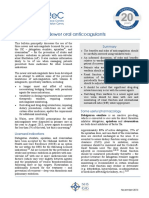 Newer Oral Anticoagulants: Dabigatran Etexilate Is An Inactive Pro-Drug