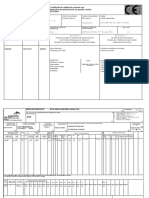 Certificado de Calidad Do Acuerdo Con Inspection Document Based On Specific Control EN 10204