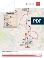 Recorrido Madrid Maraton 21K 2022