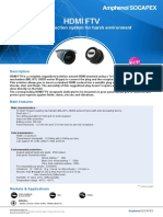 Hdmi FTV: HDMI Connection System For Harsh Environment