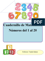 Cuadernillo Matematica N° 1