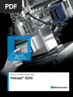 Videojet 6230: Thermal Transfer Overprinting