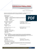 PDVSA Resumen - de - Licitaciones - 13 - 11 - 17