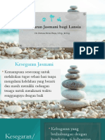 Kesegaran Jasmani Pada Lansia