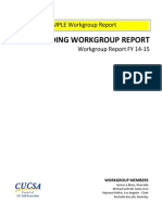 SAMPLE Onboarding Workgroup Report