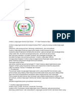 Analisis Lingkungan Internal Dan Eksternal PT Intan Pariwara