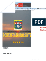 Carpeta Pedagógica 2015 en Proceso