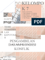 Kelompok 7 - Teori Pengambilan Keputusan