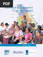 Download Deposit Assessment in Sri Lanka by IFC Access to Finance and Financial Markets SN57399096 doc pdf