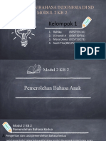 Kel 1 - Modul 2 KB 2 - Pendidikan B.Indonesia di SD