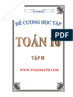 De Cuong Hoc Tap Mon Toan Lop 10 Le Van Doan Tap 2