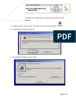 case2: Instalação componente impressão múltipla