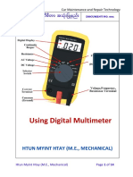 Using Digital Multimeters