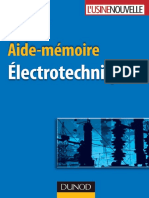 Electrotechnique - Aide mémoire