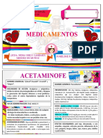 Medicamentos Enfermería Materno Infantil 