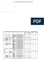 Programa Arquitectonico