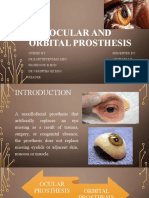 Ocular and Orbital Prosthesis