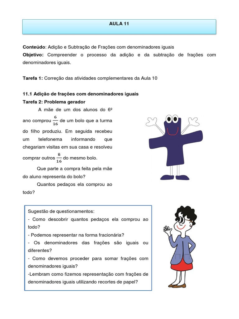 Aula 11 | PDF | Artes Linguísticas e Disciplina
