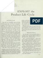 Product Life Cycle: Exploit The