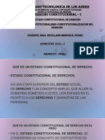 Universidad Tecnologica de Los Andes: Derecho Constitucional - I