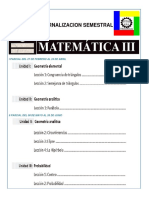 Plan Diario 11 BCH Matématica III, 07-05-22