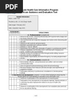 Preceptor Evaluation Form