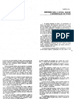 SEVERINO, Antônio Joaquim. Diretrizes para A Leitura, Análise e Interpretação de Textos