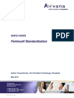 Femtocell Standardization: White Paper