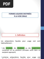 1.Formes orales liquides