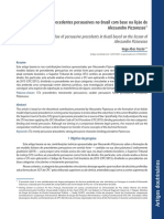 Precedentes persuasivos no Brasil segundo Pizzorusso