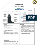 Ficha Técnica Pozos de Visita AMANCO