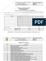 Seguimiento de Proyecto Liquidacion