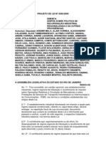 Projeto de Lei Nº 2595/2009 - Dispõe sobre política de recuperação industrial regionalizada