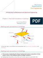 Heat Load Calculation for Building Chapter