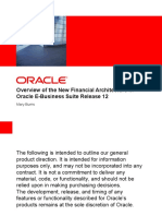 Overview of The New Financial Architecture in Oracle E-Business Suite Release 12