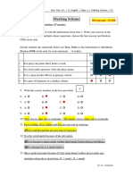 Marking Scheme: A. Reading Comprehension (37 Marks) Text 1 (17 Marks)