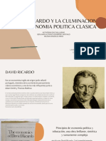 David Ricardo y la culminación de la economía clásica