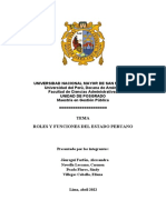 Tarea 1. Roles y Funciones Del Estado Peruano RevCN