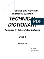 Diccionario Tecnico Ing-Spa Para Industria de Petroleo y Gas