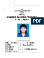 Kap 2021 - Borang Folio