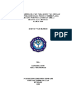 Asuhan Keperawatan pada Klien Tn.S dengan Post Operasi Benigna Prostat Hiperplasia di Ruang Perawatan Bedah (CHR) Kelas III RSUD Kota Baubau Tahun 2020