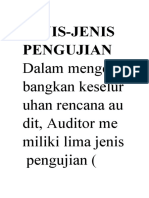 Jenis Jenis Pengendalian Audit