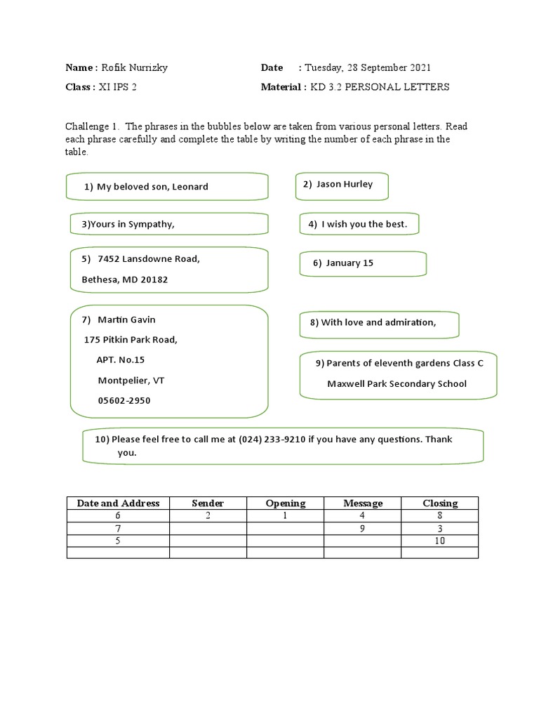 lkpd application letter kelas 12