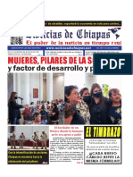 Periódico Noticias de Chiapas, Edición Virtual Sábado 14 de Mayo de 2022
