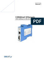 CAN Ethernet Gateway Manual